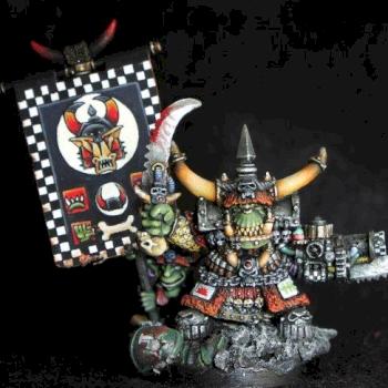 Ork boss by Philippe