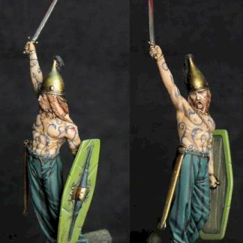 Celtic warrior by Philippe