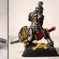 Confrontation: Skeleton Warrior by sorentaine