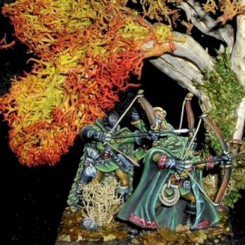 Wood elves ambush by Philippe