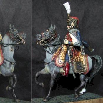 Officier des hussards by Philippe