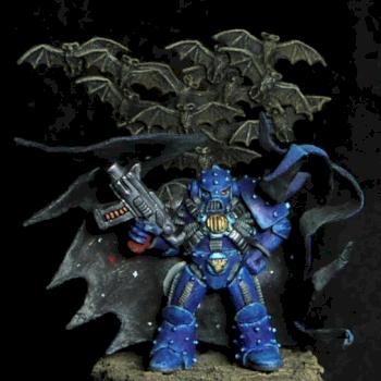 Pre-heresy Night Lord officer by Philippe