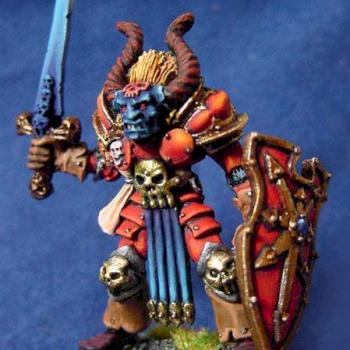 Chaos Champion of Khorne by coda