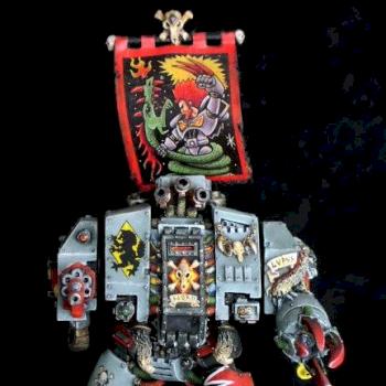 Space Wolfes Dreadnough by Philippe