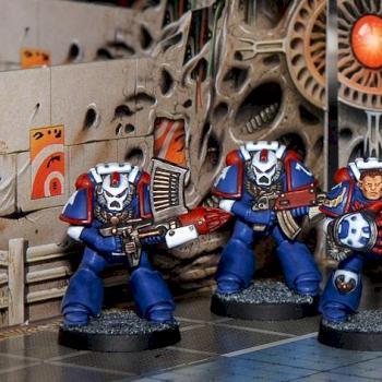 Space Crusade - Ultramarines by skullhamma