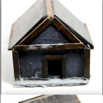 28mm Winter Building by The_Iron_Painter
