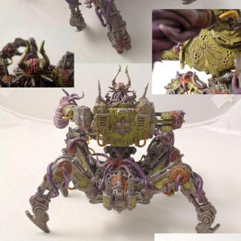 Nurgle Chaos Defiler - Profanador de Nurgle by Pintores del Caos