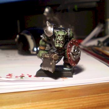 Orc warrior by werewoxel