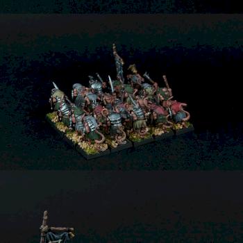Clanrats unit by Ajnarus