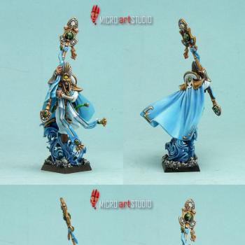 High Elf Mage - Caladris by techanu