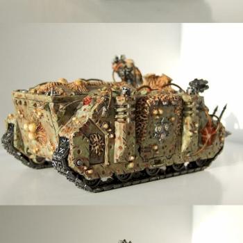 Nurgle Rhino by vermin`