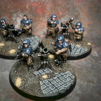 Cadian Heavy Weapon Squad by KeX