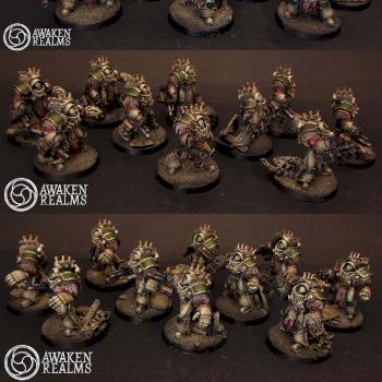 DEATH GUARD GRAVE WARDEN TERMINATORS by Awaken Realms