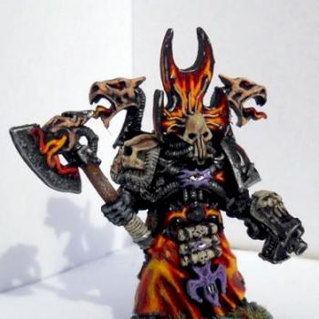 Chaos Space Marine Sorcerer by Defiled Farseer