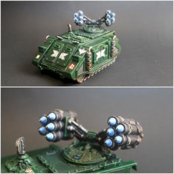 space marine tank by Tiberius122