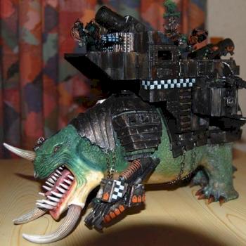 Scratch built bionik squiggoth by cadium