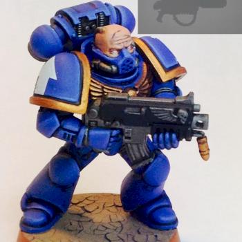 Ultramarine 2nd Company by Meltagun Painting