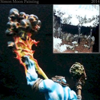 Icy Ogre Kingdom Firebelly by Simon Moon