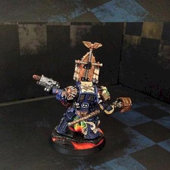 Salamander Librarian Terminator by DarkGrendel