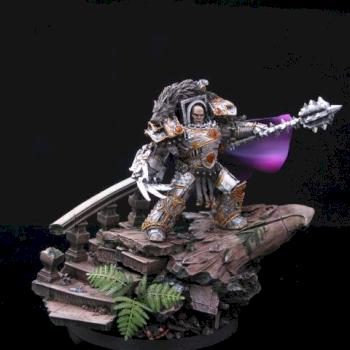 Horus the Warmaster by TMarkhampaintingstudio