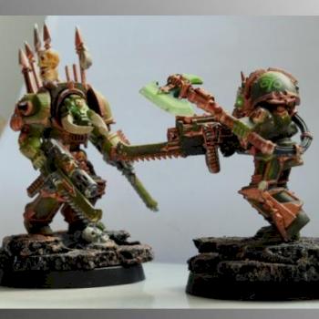 Chaos terminator of nurgle by azmar