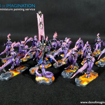 Daemonettes of Slaanesh by DEN of IMAGINATION