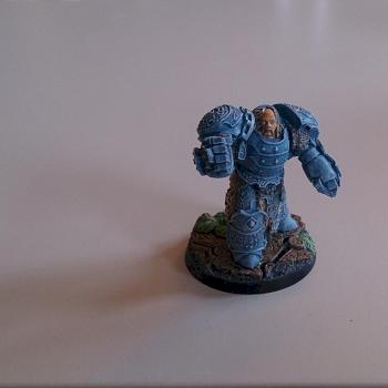 Warhammer 40K Space Wolves Terminator Lord by Silje