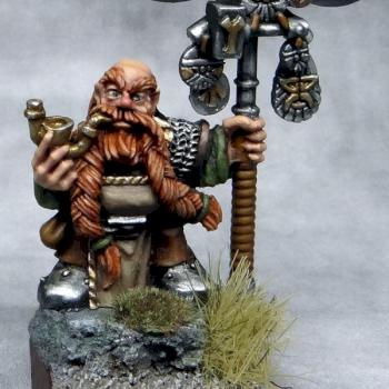 Dwarf Standard Bearer Conversion by Theatralic