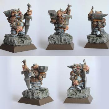 Enano/dwarf confrontation by Rastafaritz