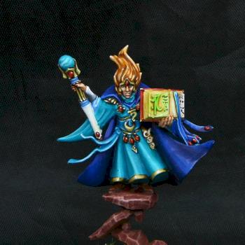 High elf mage by Tanerthyn