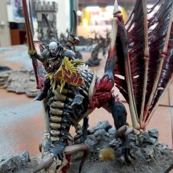 Vampire Lord on Zombie Dragon by garycs2000