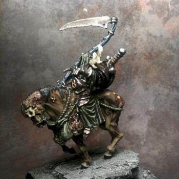 Nurgle Lord on Daemonic Mount by KeX
