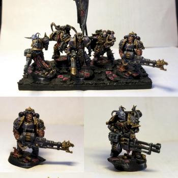 Slaaneshi chaos space marines havocs by ganzknapp