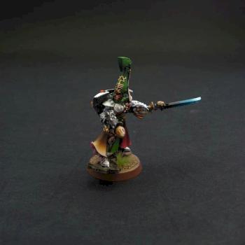 Eldar Autarch with Fusion Gun by SavageDPainting