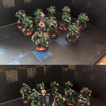 Salamander Tactical Squad (1st Squad) by DarkGrendel