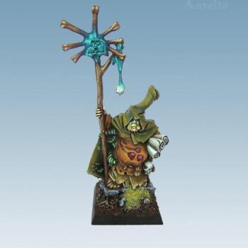 Chaos Nurgle Sorcerer by aurelio