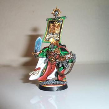 Captain from Black Reach Box Salamanders Chapter by The Painting Mercenary