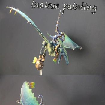 Lizardmen Terradon Rider by inakue by inakue