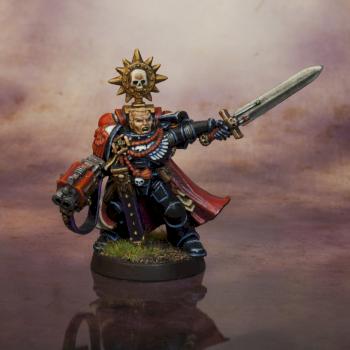 Black Templar Captain by ProjectZen