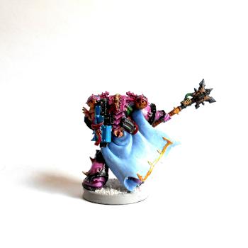Chaos Marine SLaanesh Captain by saugnine