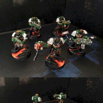 Salamander Scouts (1st Squad) by DarkGrendel