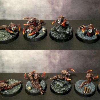 Necromunda - Milliasaurs / Tyranid Rippers by vbt