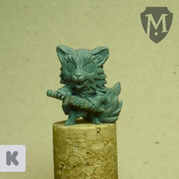 Wolf Anti-Paladin by Meridian Miniatures