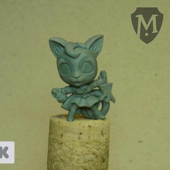 Cat Assassin by Meridian Miniatures