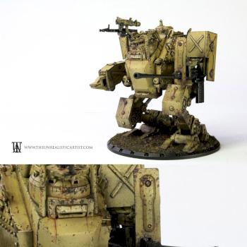 DUST Medium Panzer Walker by theunrealisticartist