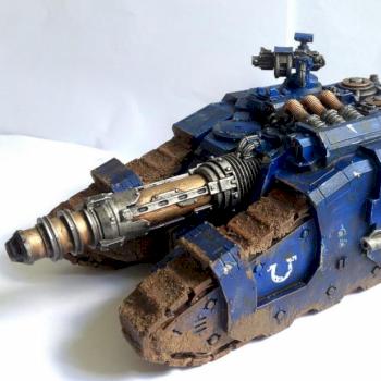 Ultramarines Sicaran Venator by chramb