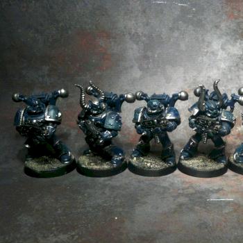 Chaos Space Marines by KeX