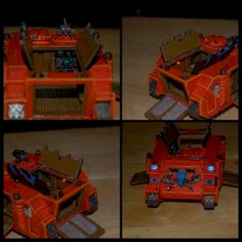 Imperial Dragons rhino - with lighting by stokerd