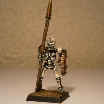 Vampire Counts: Skeleton Warrior by Treveron