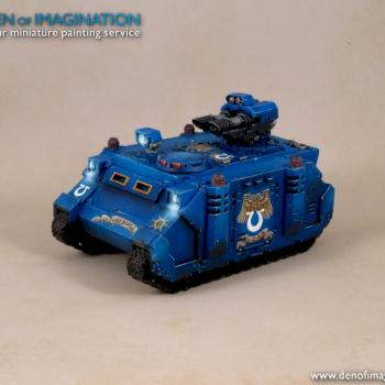 Ultramarines Razorback by DEN of IMAGINATION